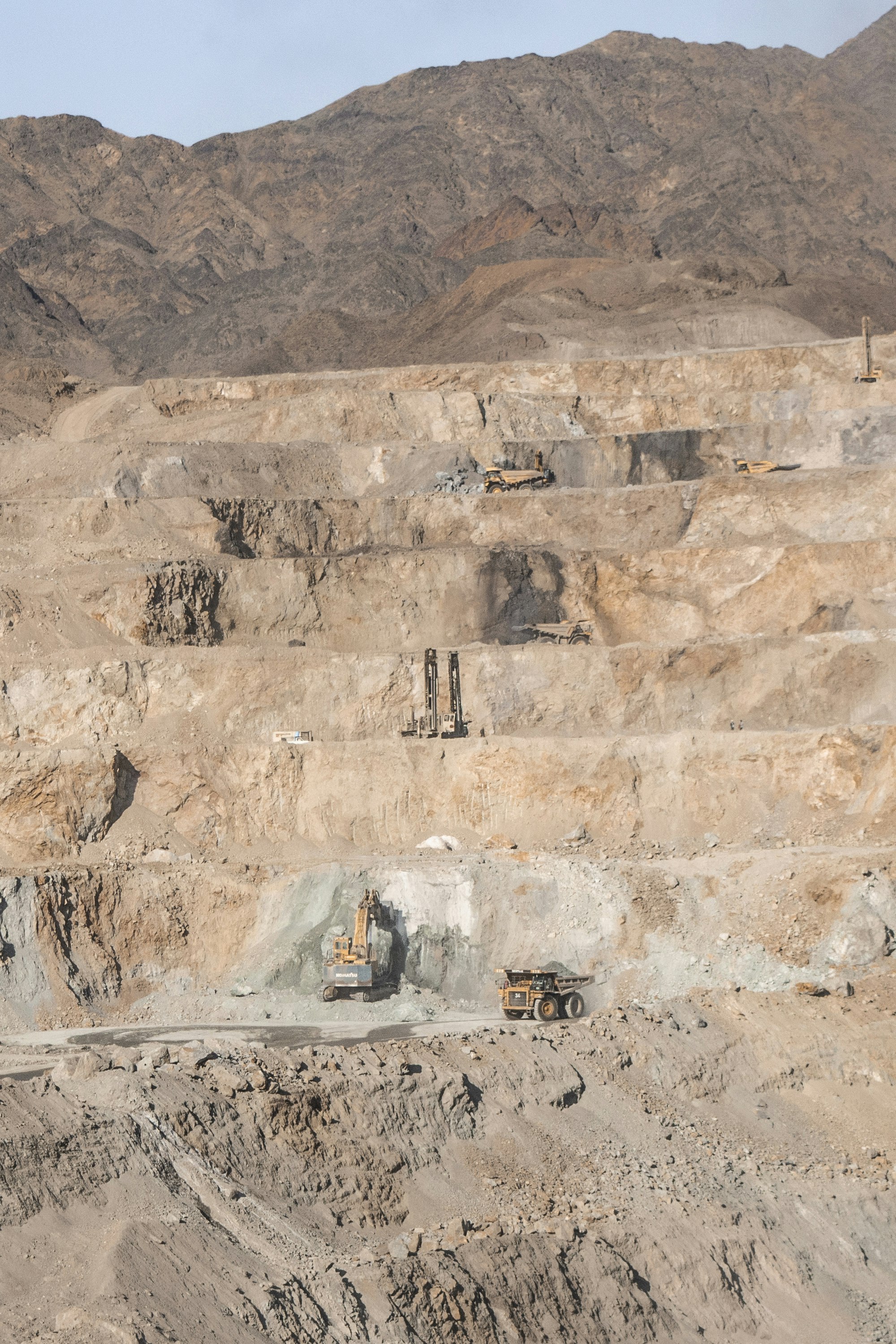 Quarry benches