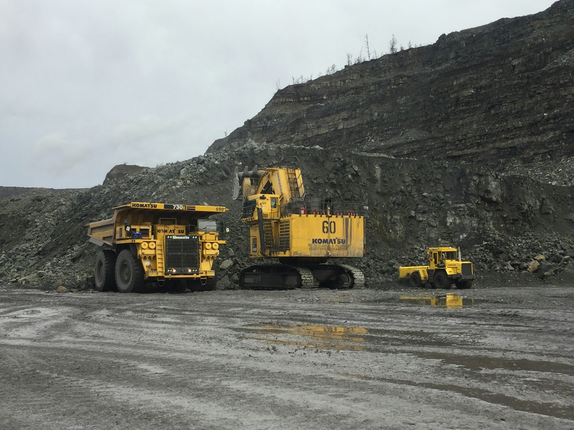 Prime Explosives fleet at a quarry