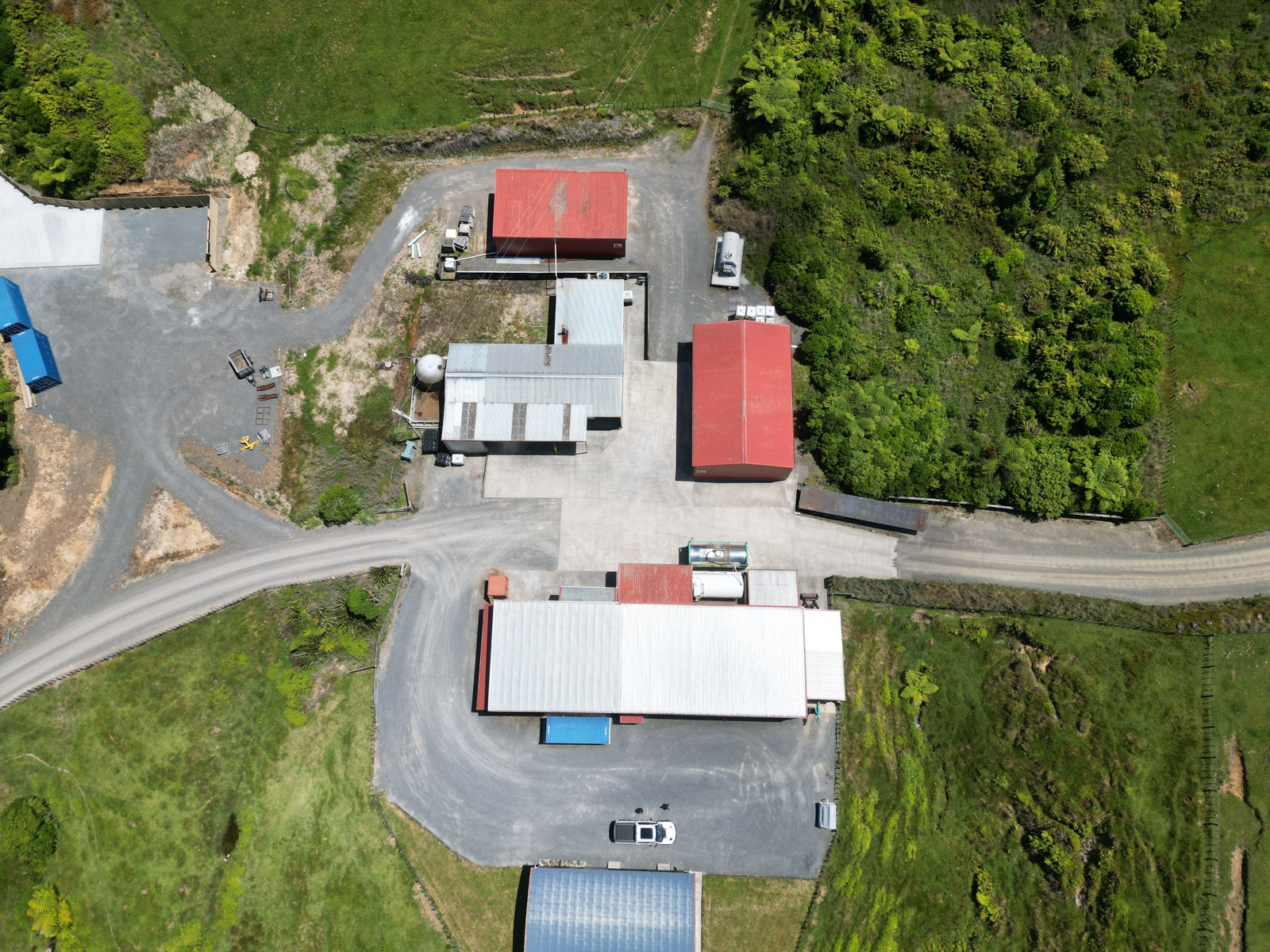 Aerial view of the Prime Explosives manufacturing plant